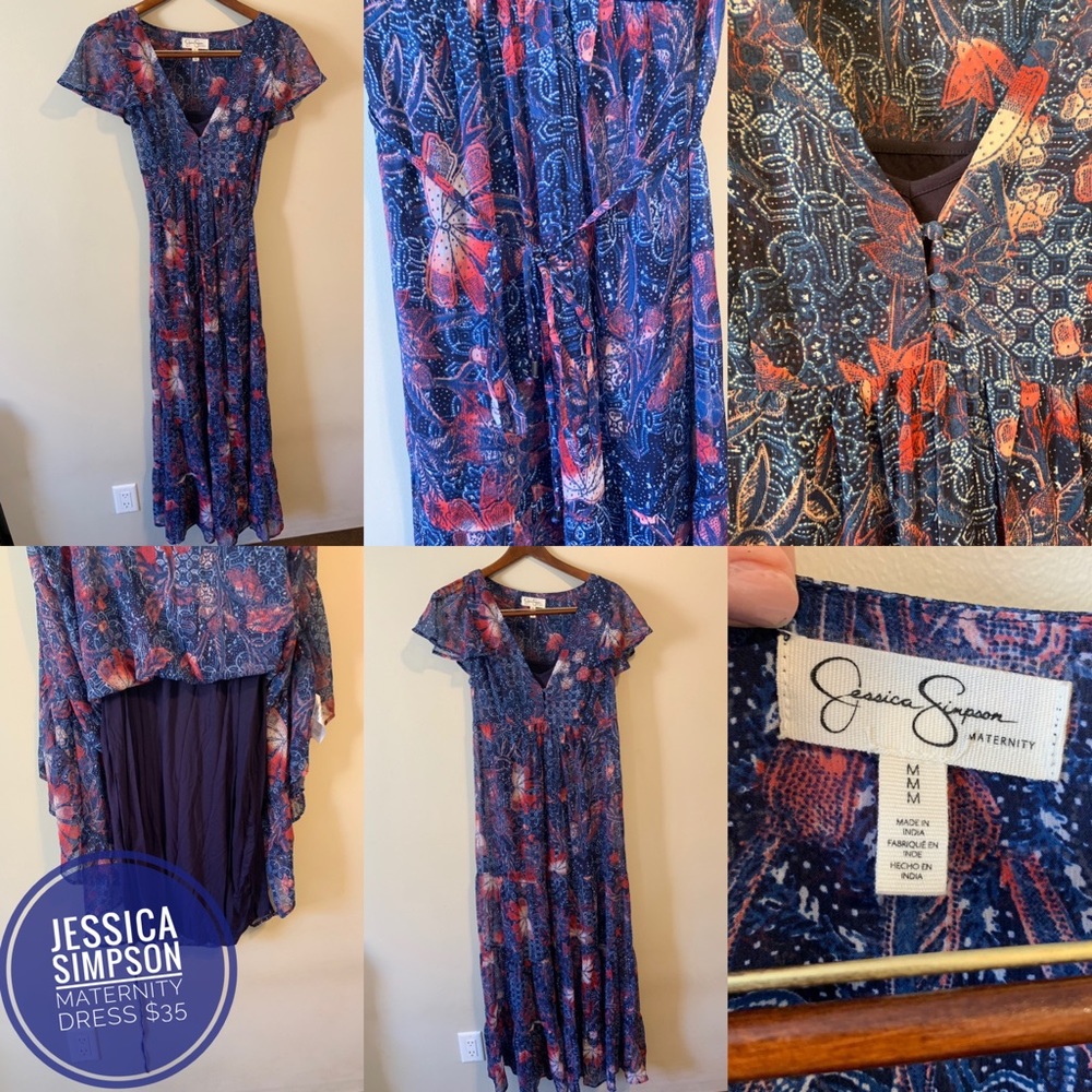 Jessica Simpson Maternity Dress